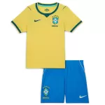 Kids Brazil Home Jersey Kit World Cup 2026 - minejerseys