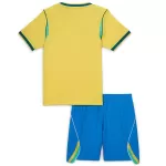 Kids Brazil Home Jersey Kit World Cup 2026 - minejerseys