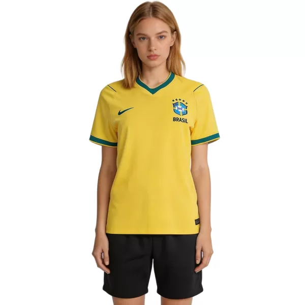 Women's Brazil Home Jersey World Cup 2026 - minejerseys