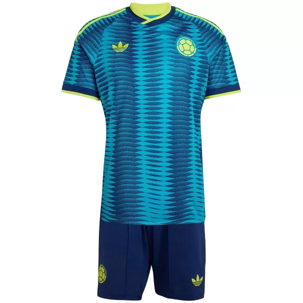 Kids Colombia Away Jersey Kit World Cup 2026 - minejerseys