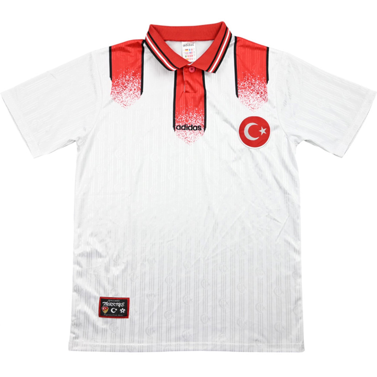 Retro Turkey Away Jersey 1996 - Image 2