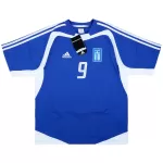 CHARISTEAS #9 Retro Greece Home Jersey Euro Cup 2004 - minejerseys