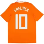 SNEIJDER #10 Retro Netherlands Home Jersey Euro 2008 - minejerseys