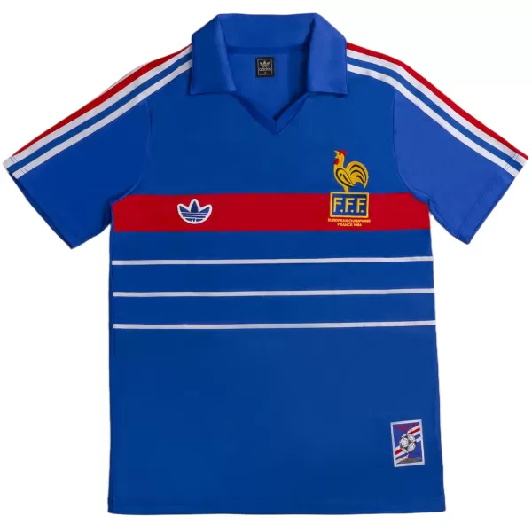 Retro France Home Jersey 1984 - minejerseys