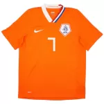 V.PERSIE #7 Retro Netherlands Home Jersey Euro 2008 - minejerseys