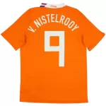 V. NISTELROOY #9 Retro Netherlands Home Jersey Euro 2008 - minejerseys