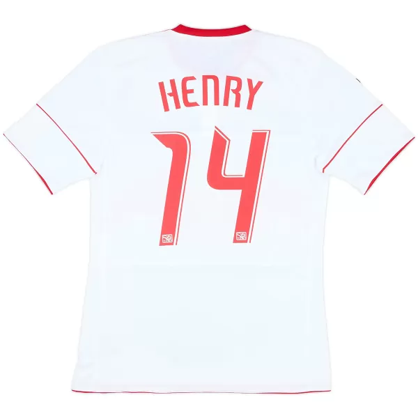 HENRY #14 Retro New York RedBulls Home Jersey 2010 - minejerseys