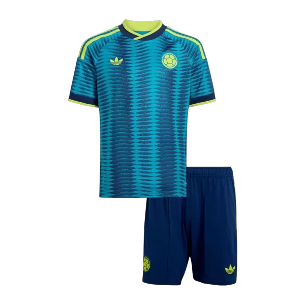Kids Colombia Away Jersey Kit 2026 - minejerseys