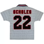 Scholes #22 Retro Manchester United Away Jersey 1995/96 - minejerseys