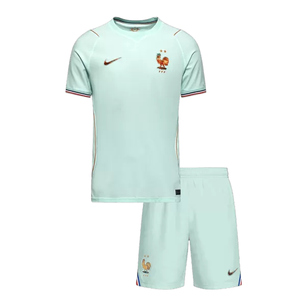 Kids France Away Jersey Kit 2026 - minejerseys