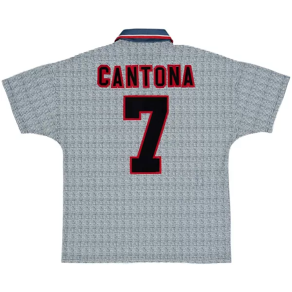 CANTONA #7 Retro Manchester United Away Jersey 1995/96 - minejerseys