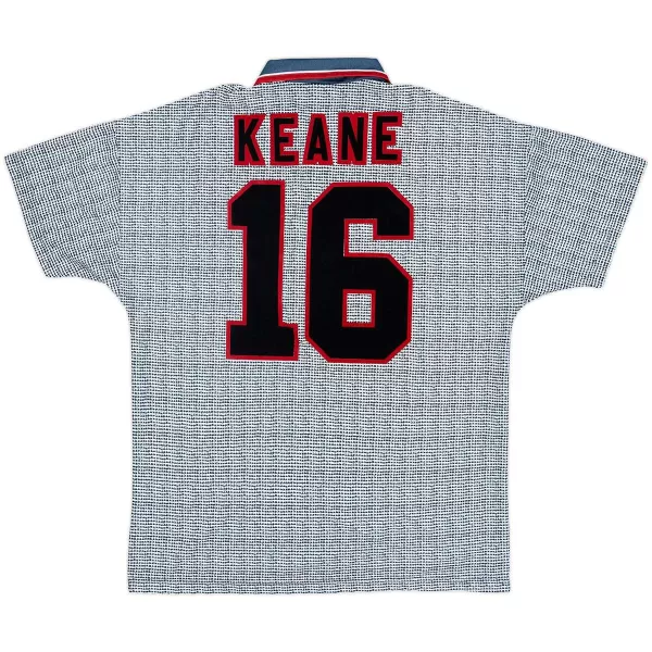 Keane #16 Retro Manchester United Away Jersey 1995/96 - minejerseys