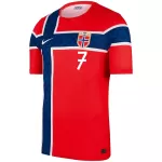 SØRLOTH #7 Norway Home Match Jersey Player Version World Cup 2026 - minejerseys
