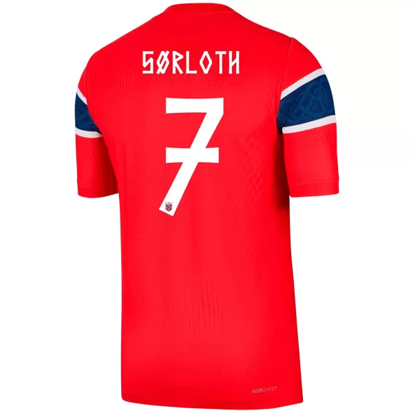 SØRLOTH #7 Norway Home Match Jersey Player Version World Cup 2026 - minejerseys