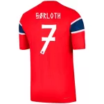 SØRLOTH #7 Norway Home Match Jersey Player Version World Cup 2026 - minejerseys