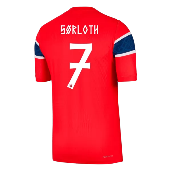 SØRLOTH #7 Norway Home Match Jersey Player Version 2025/26 - minejerseys