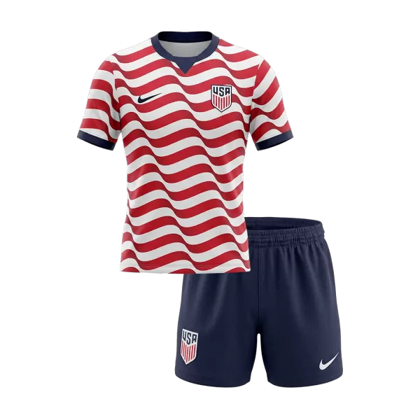 Kids USA Home Jersey Kit 2026 - minejerseys
