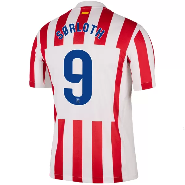 SØRLOTH #9 Atletico Madrid Home Jersey 2025/26 - minejerseys