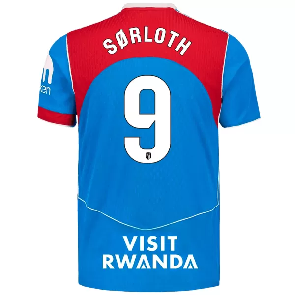 SØRLOTH #9 Atletico Madrid Third Match Jersey Player Version 2025/26 - minejerseys
