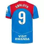 SØRLOTH #9 Atletico Madrid Third Match Jersey Player Version 2025/26 - minejerseys