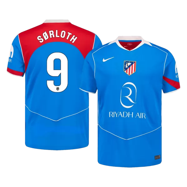 SØRLOTH #9 Atletico Madrid Third Away Jersey 2025/26 - minejerseys