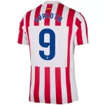 SØRLOTH #9 Atletico Madrid Home Match Jersey Player Version 2025/26 - minejerseys