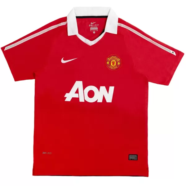 Retro Manchester United Home Jersey 2010/11 - minejerseys