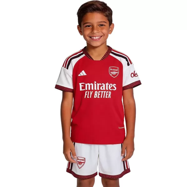 Kids Arsenal Home Jersey Kit 2026/27 - minejerseys