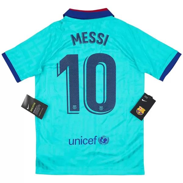 Messi #10 Retro Barcelona Third Jersey 2019/20 - minejerseys