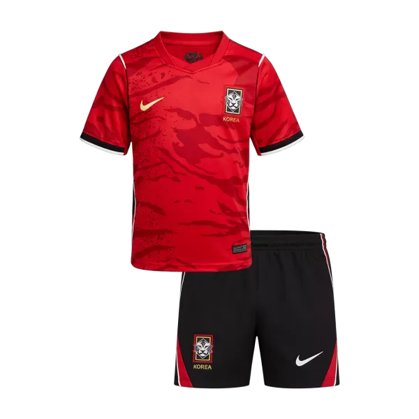 Kids South Korea Home Jersey Kit 2026 - minejerseys