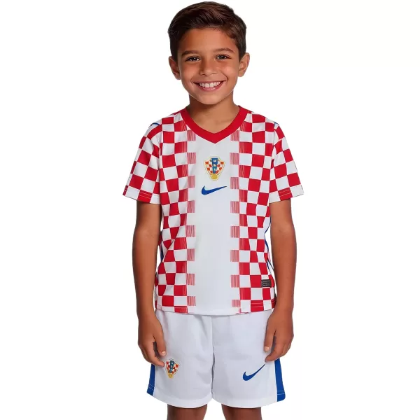 Kids Croatia Home Jersey Kit World Cup 2026 - minejerseys