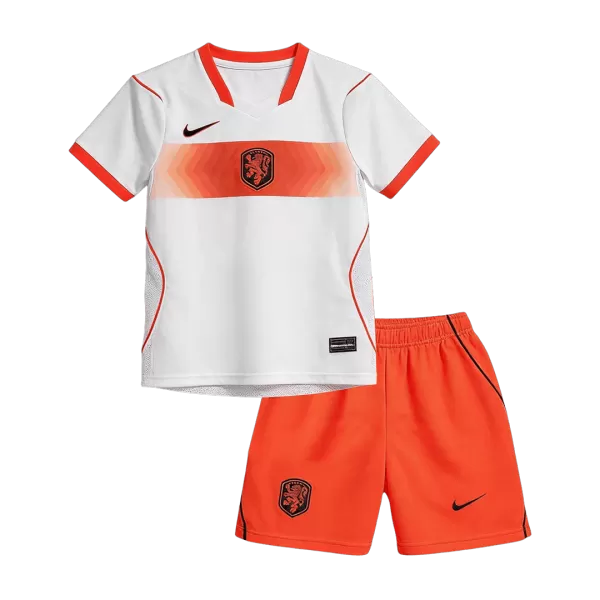 Kids Netherlands Away Jersey Kit 2026 - minejerseys