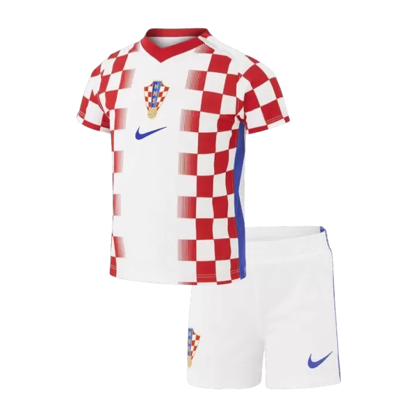 Kids Croatia Home Jersey Kit 2026 - minejerseys