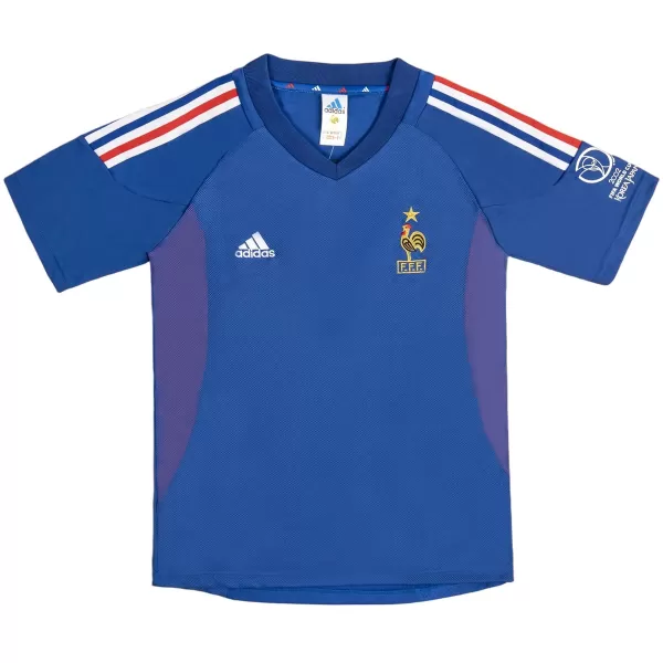 Retro France Home Jersey World Cup 2002 - minejerseys