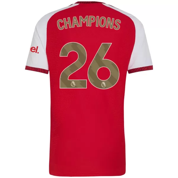 CHAMPIONS #26 Arsenal Home Match Jersey Player Version 2026/27 - minejerseys