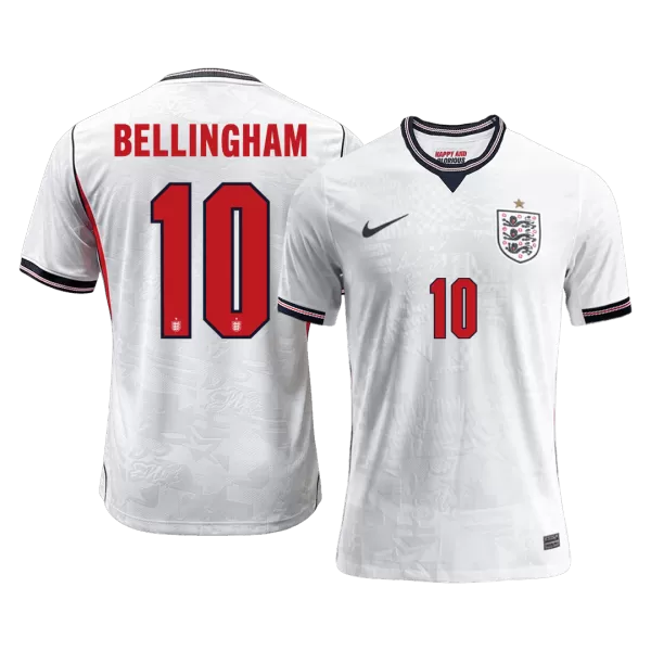 BELLINGHAM #10 England Home Match Jersey Player Version 2025/26 - minejerseys