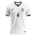 RICE #4 England Home Match Jersey Player Version 2025/26 - minejerseys