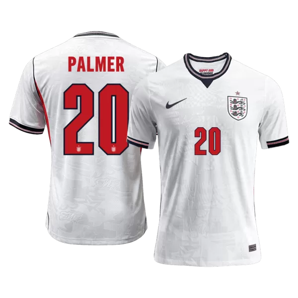 PALMER #20 England Home Match Jersey Player Version 2025/26 - minejerseys