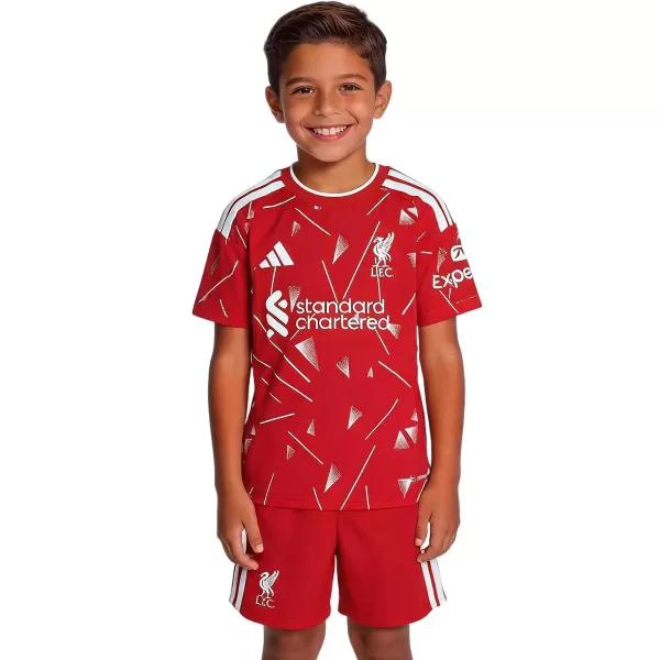 Kids Liverpool Home Jersey Kit 2026/27 - minejerseys