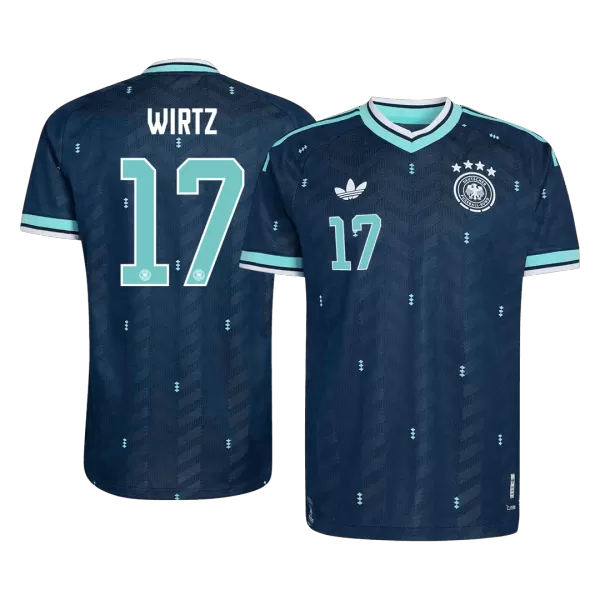 WIRTZ #17 Germany Away Match Jersey Player Version 2025/26 - minejerseys