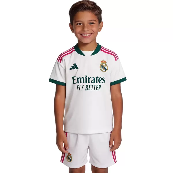 Kids Real Madrid Home Jersey Kit 2026/27 - minejerseys