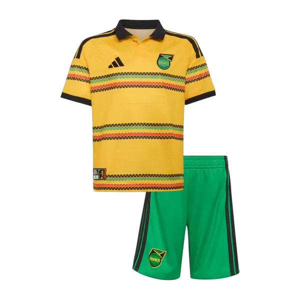 Kids Jamaica Home Jersey Kit 2026 - minejerseys
