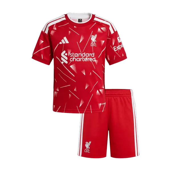 Kids Liverpool Home Jersey Kit 2026/27 - minejerseys