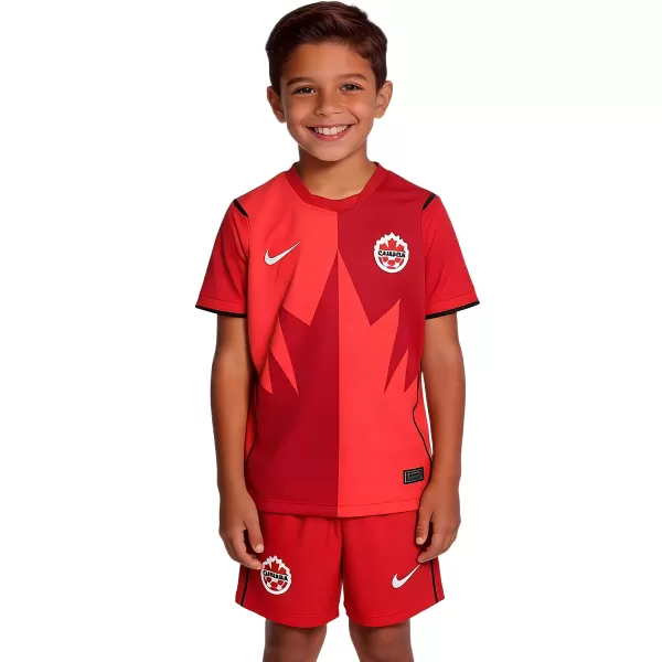 Kids Canada Home Jersey Kit World Cup 2026 - minejerseys