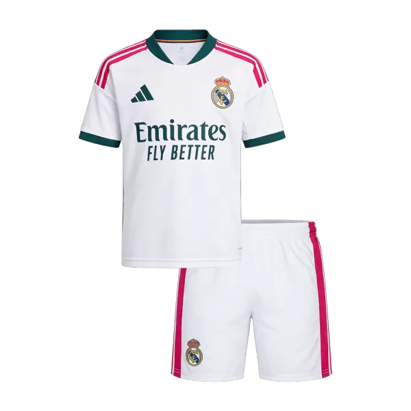 Kids Real Madrid Home Jersey Kit 2026/27 - minejerseys