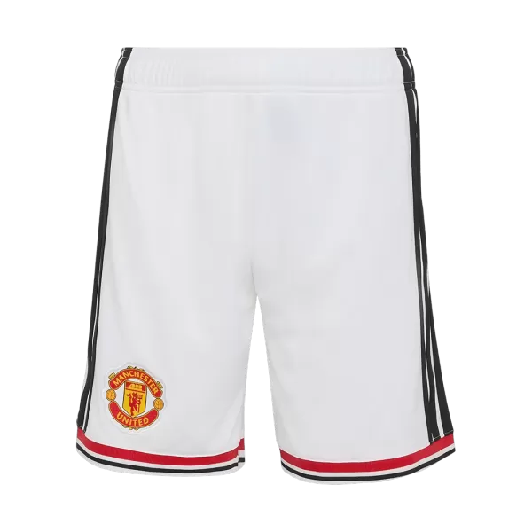 Manchester United Home Soccer Shorts 2026/27 - minejerseys