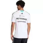 Mercedes AMG Petronas F1 White Team Driver T-Shirt 2026 - minejerseys
