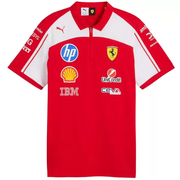 Scuderia Ferrari F1 Racing Team Polo Shirt 2026 - minejerseys