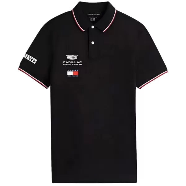 Cadillac F1 Racing Team Black Polo Shirt 2026 - minejerseys