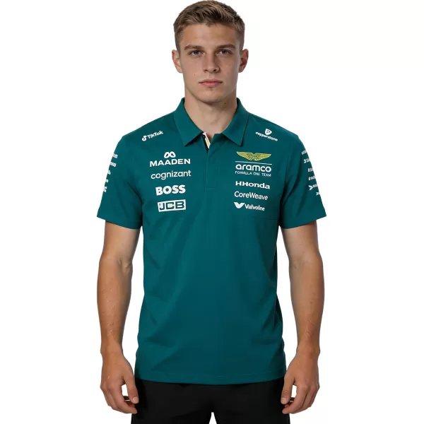 Aston Martin Aramco Cognizant F1 Racing Team Polo Shirt 2026 - minejerseys